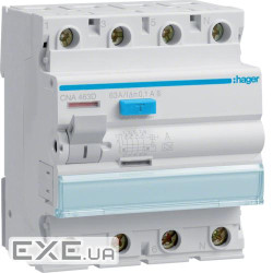 ПЗВ 4P 6kA 63A 100mA A S (CNA463D)