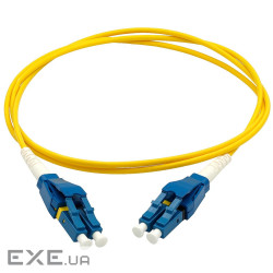 Патчкорд LC / UPC-LC / UPC SM Uniboot 1м Duplex 2 мм (UPCU-1LCLC(SM)D(ON))