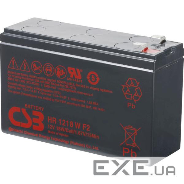 Батарея до ДБЖ CSB HR1218WF2 12V 18W
