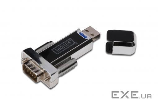 Адаптер DIGITUS USB 1.1 to RS232, black (DA-70155-1)