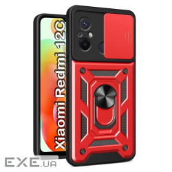 Чохол до мобільного телефона BeCover Military Xiaomi Redmi 12C Red (709168)