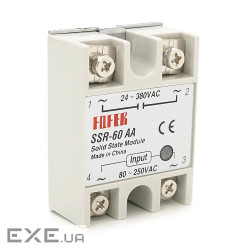 Твердотельне реле Fofer SSR-60AA 60А 24-380В AC
