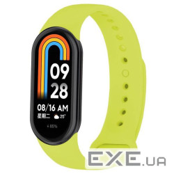 Силіконовий ремінець BeCover для Xiaomi Mi Smart Band 8 Lime (709401)