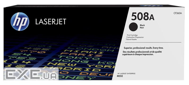 Картридж HP CLJ 508A Black M552dn/M553dn/n/x (CF360A)
