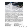 Зарядний пристрій XO QC16U 1xUSB-C PD30W + 1xUSB QC3.0 GaN white (XO-QC16U)