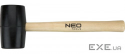 Киянка Neo Tools 58 мм, 450 г, дерев'яна рукоятка (25-062)