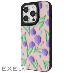 Чехол WAVE Doodle Case iPhone 15 Pro flowers (63528 flowers)