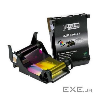 Ріббон Zebra YMCKO для ZXP1 на 100 карт (800011-140)