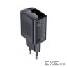Зарядний пристрій Acefast USB-C 20W + Type-C cable A82 Fast Charger Black (6974316280057)