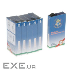 Стрічка до принтерів 13мм х 16м STD к. Black*5шт WWM (R13.16S5)