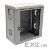 Шафа 12U, 600х350х610 мм (Ш * Г * В), акрилове скло, сірий (UA-MGSWA1235G)