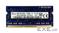 Оперативна пам'ять SK hynix 4 GB SO-DIMM DDR3L 1600 MHz (HMT451S6BFR8A-PB)