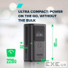 CANYON power bank OnPower 130 TFT 10000 mAh PD30W Dark Grey (CNS-CPB130DG)
