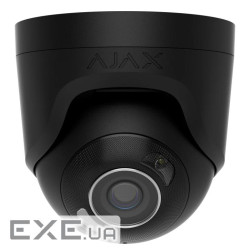 8 Mp IP охоронна відеокамера з гібридним підсвічуванням Ajax TurretCam (TurretCamHL(8 Mp / 2.8mm)Bl)