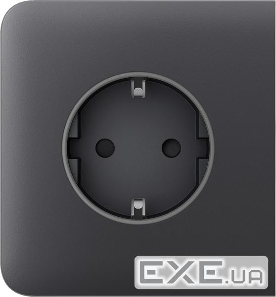 Бічна панель для вбудованої розетки Ajax SideCover for Outlet Basic, graphite (000046686) Ajax SideCover for Outlet Basi