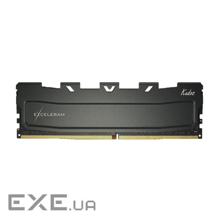 Модуль пам'яті EXCELERAM Kudos DDR4 3200MHz 16GB Black (EKBLACK4163222X)