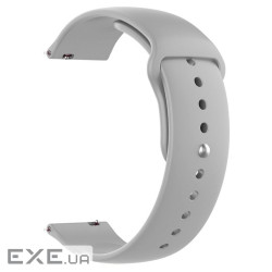 Ремінець до смарт-годинника Armorstandart Silicone Watch Strap 22mm Light Grey (ARM80664)