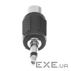 Перехідник Lucom аудіо Jack 3.5mm 2pin-RCA (Mono), M/F адаптер Mono (62.09.8041-1)