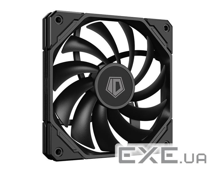 Вентилятор ID-Cooling TF-12015-K, 120x120x15мм, 4-pin, чорний