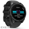Смарт-годинник Garmin fenix 8 47mm, AMOLED, Glass/SS, SlateGray Steel/Black, BlkBnd, (010-02904-00)