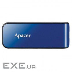USB флеш накопичувач Apacer 64GB AH334 blue USB 2.0 (AP64GAH334U-1)