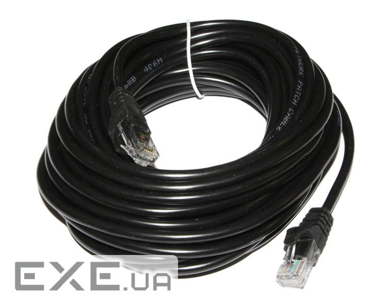 Патч-корд 10 м, UTP, Black, Ritar, литий, RJ45, кат.5е (7512)