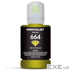 Чорнило Printalist Epson L110/L210/L300 140г Yellow (PL664Y)
