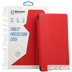 Чохол до планшета BeCover Smart Case Xiaomi Mi Pad 6 / 6 Pro 11" Red (709502)