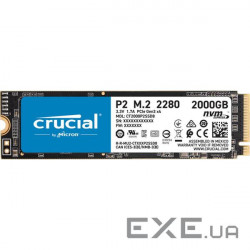 SSD CRUCIAL P2 2TB M.2 NVMe (CT2000P2SSD8)