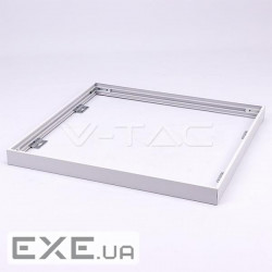 Рамка для накладного монтажа V-TAC, для панелі 600х600mm, SKU-8156, білий (3800157640213) (3800157640213)