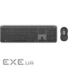 Комплект бездротової LOGITECH MK950 Signature Slim Combo Graphite (920-012490)