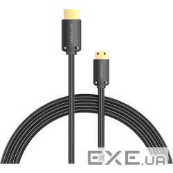 Кабель VENTION Mini-HDMI to HDMI HDMI - Mini-HDMI v2.0 3м Black (AGHBI)