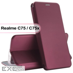 Чохол до мобільного телефона BeCover Exclusive Realme C75 / C75x Red Wine (713512)