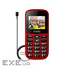 Мобільний телефон Sigma mobile Comfort 50 Easy Red (4827798585221), 1.77'' (160х128) TN / кнопковий м