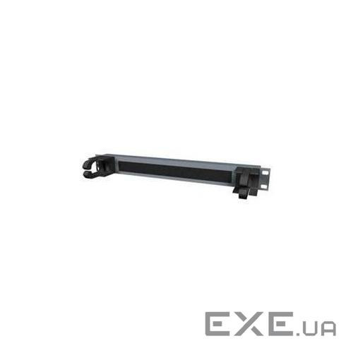 Кабельний організатор MOLEX 19" 1U для укладання кабелю, з щіткою (25.A029G)