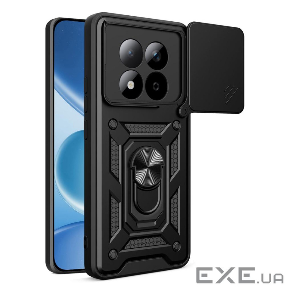 Чохол до мобільного телефона BeCover Military Xiaomi Redmi Note 15 Pro 4G Black (715861)