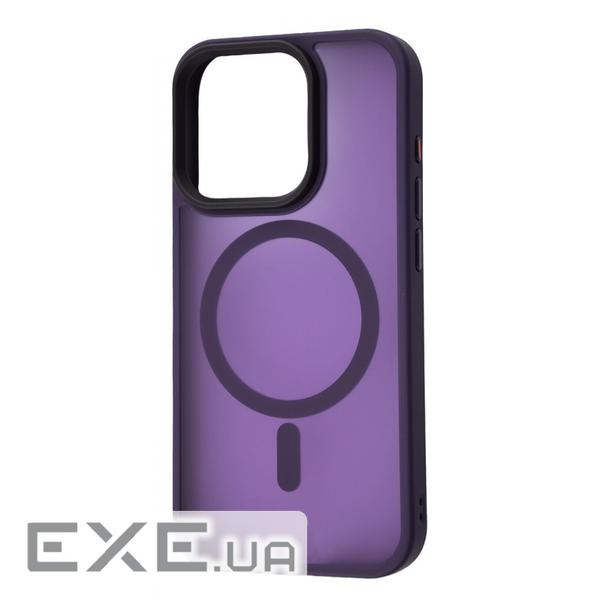 Чохол WAVE Matte Insane Case with Magnetic Ring iPhone 15 Pro Max deep purple (50837 deep purple)