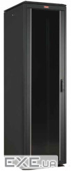Основа шафи DYNAmic 42U 600x600мм,нав600кг,чор, без дверей (LN-FS42U6060-BL-001-F)