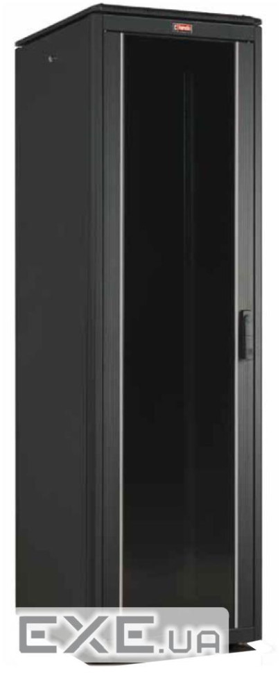 Основа шафи DYNAmic 42U 600x600мм,нав600кг,чор, без дверей (LN-FS42U6060-BL-001-F)