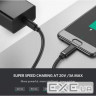 Дата кабель USB-C to USB-C 1.0m US286 3A Black Ugreen (50997)