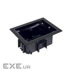 Підлогова коробка люка IP66 2,5xK45 для фальшпідлог, чорний (indoor) (KGT200RF/74)