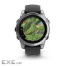 Смарт-годинник Garmin fenix E, 47mm, Stainless Steel/Black, GPS (010-03025-00)