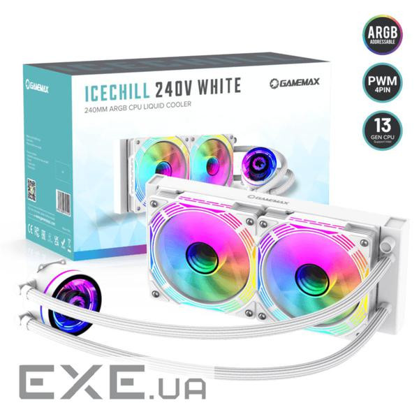 Система водяного охолодження GAMEMAX Ice Chill 240V White (IceChill 240V White)