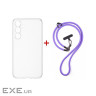 Чохол до мобільного телефона Dengos Case + Cross-body Strap Samsung Galaxy S25 FE Cl (DG-KM-CCRB-27)