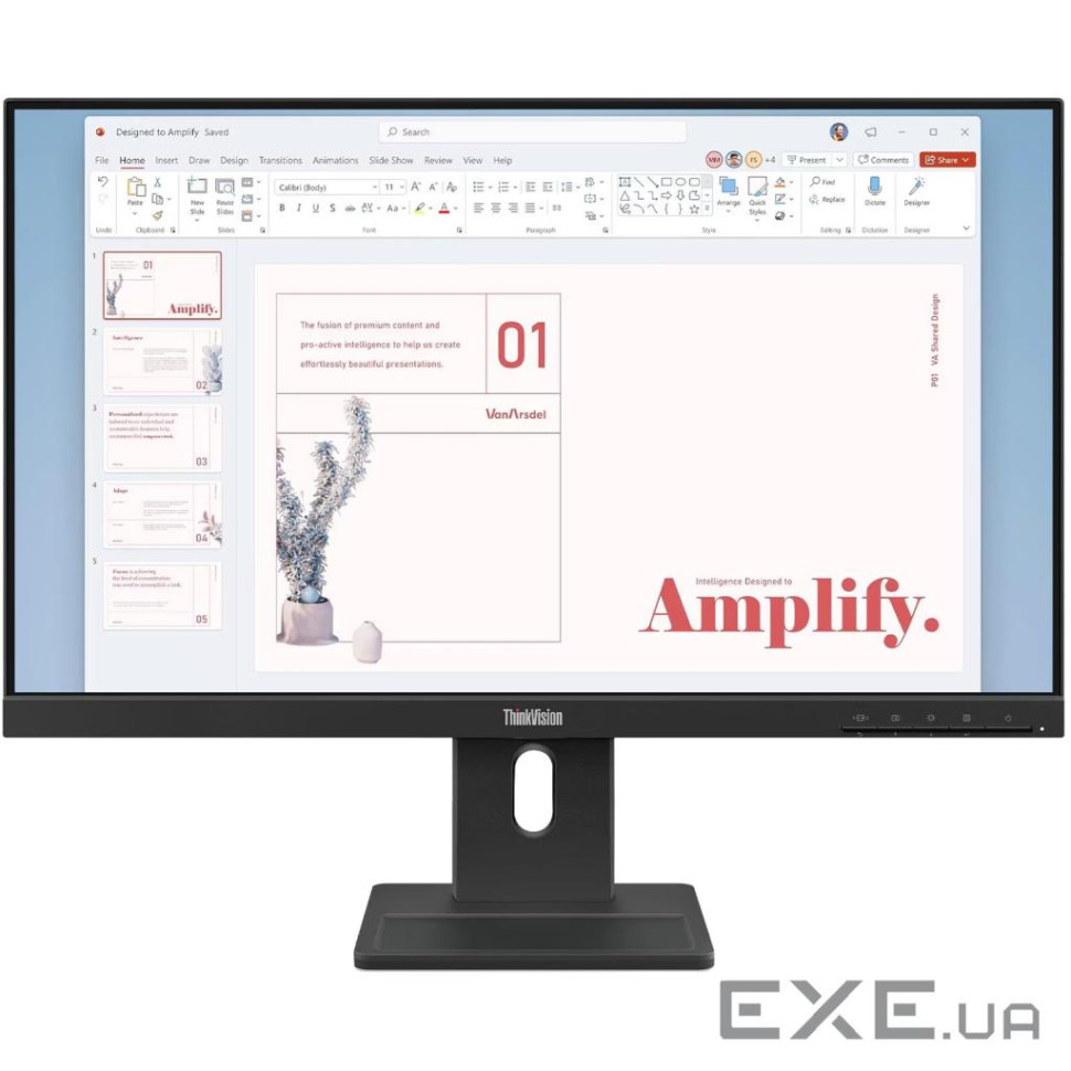 Монітор Lenovo E24-40 (64BAMAT1UA)