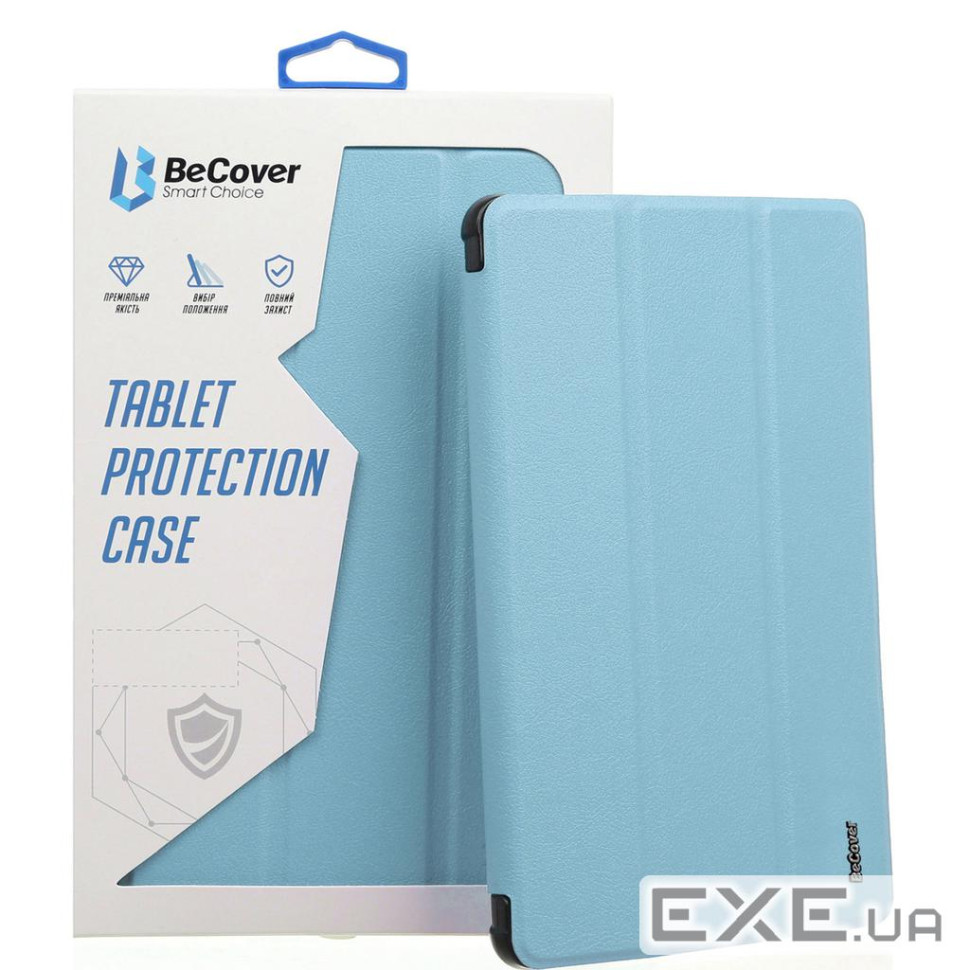 Чeхол BeCover Tri Fold Soft TPU Silicone для Apple iPad Air 11" M2 2024 Light Blue (711409)