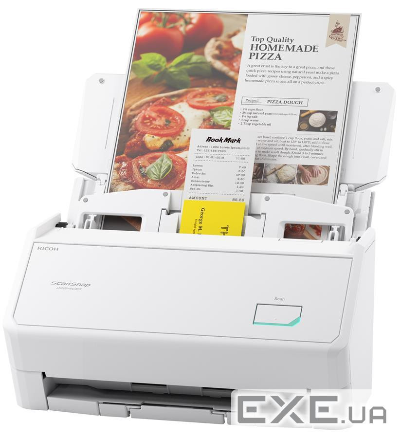 Документ-сканер A4 Ricoh ScanSnap iX2400 White (PA03870-B101)
