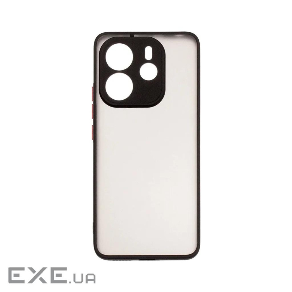 Чохол до мобільного телефона ColorWay Smart Matte Xiaomi Redmi Note 14 black (CW-CSMXRN14-BK)