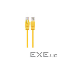 Патч корд PP6U-3M / Y, UTP, категорія. 6, литий, 50u "штекер із засувкою, 3 м, жовтий (PP6U-3M/Y)