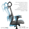 Офісне крісло OfficePro Fusion OC577G Gray